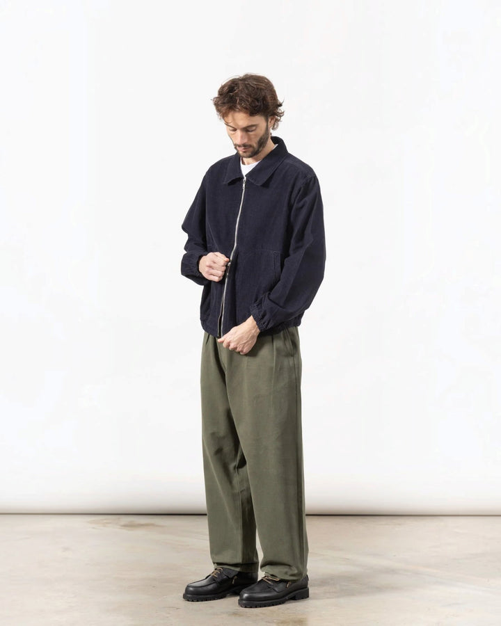 Service Works Fine Cord Work Jacket Navy