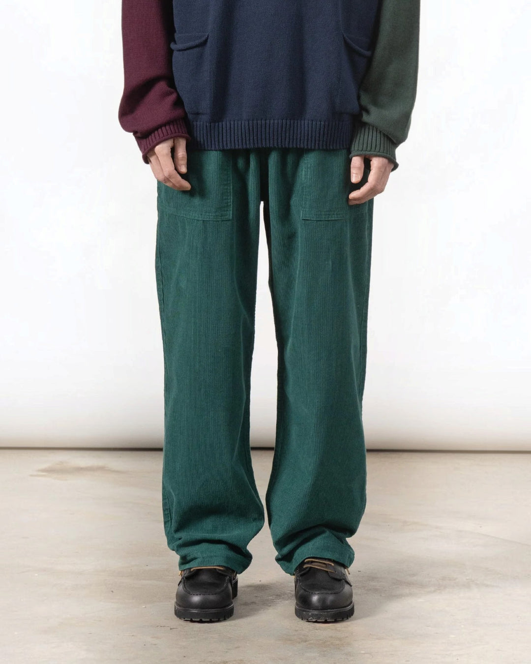 Service Works Fine Cord Chef Pants Green