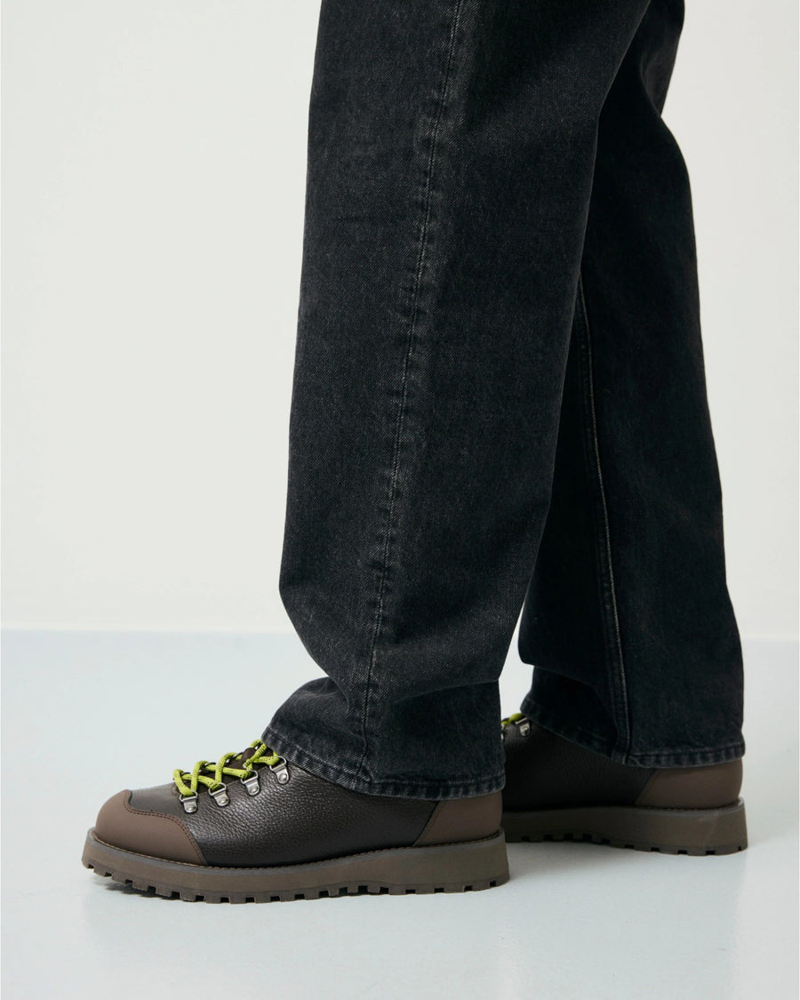 Dune Low Brown Tumbled Leather