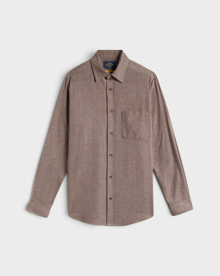Espiga Flannel Shirt Brown