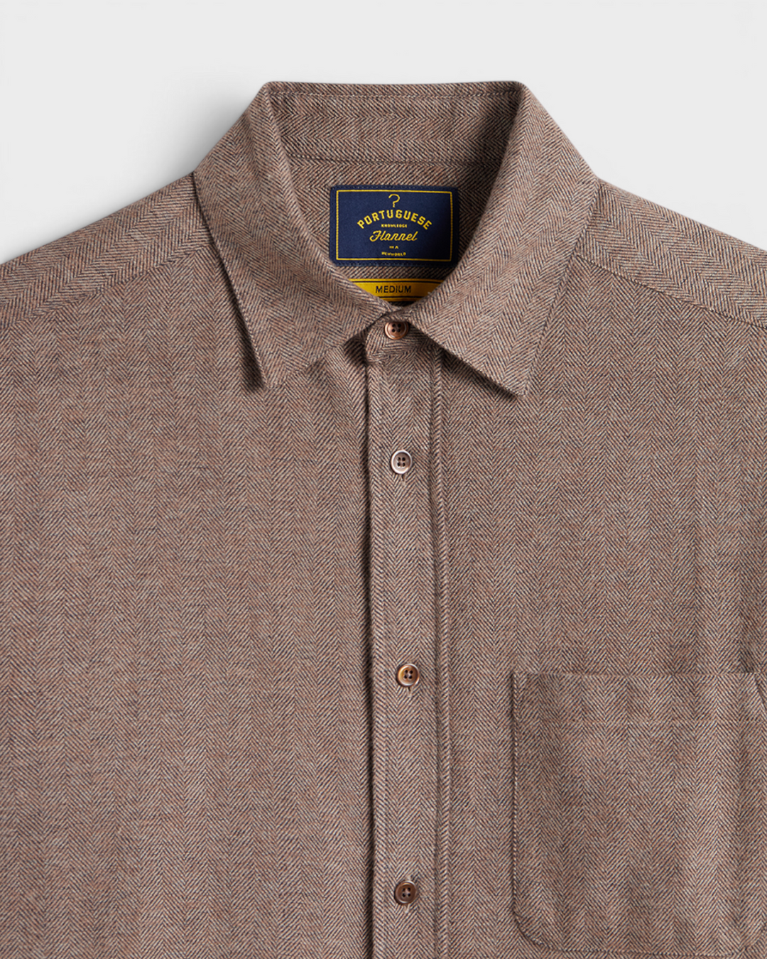 Espiga Flannel Shirt Brown