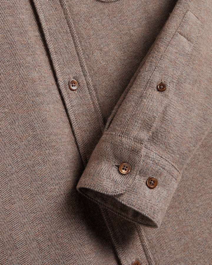 Espiga Flannel Shirt Brown