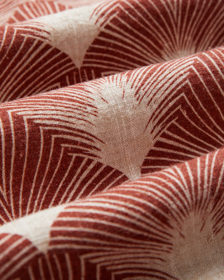 Feathers Printed Linen Shirt