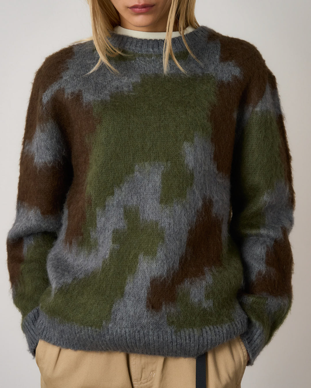 Mohair Sweater Jungle Digi Camo