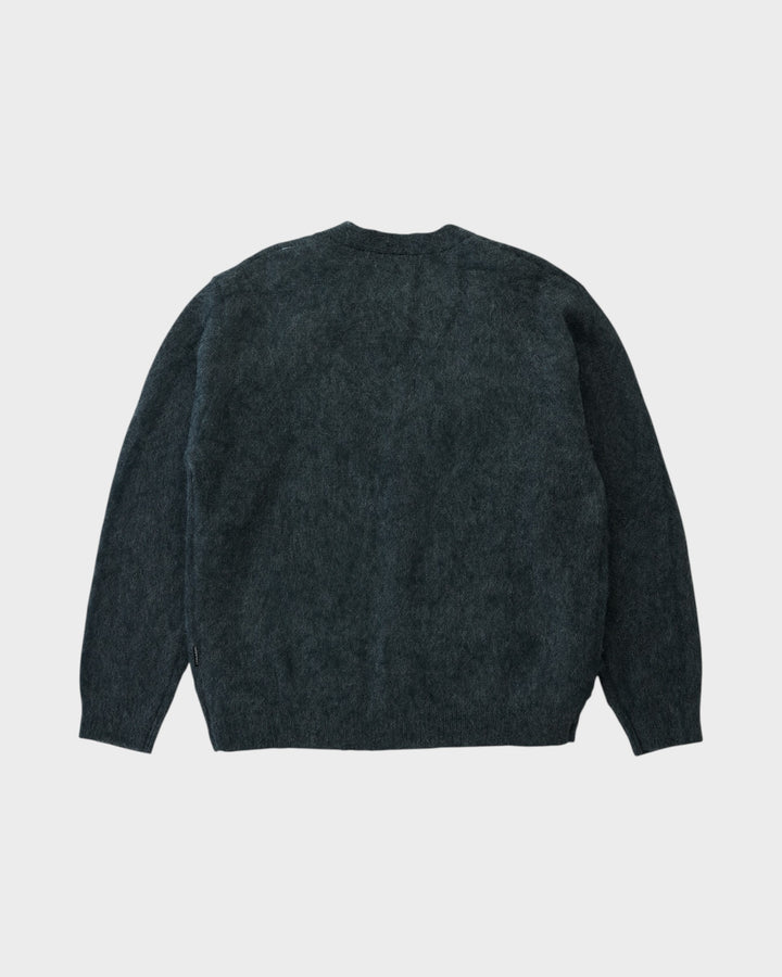 Mohair Cardigan Charcoal