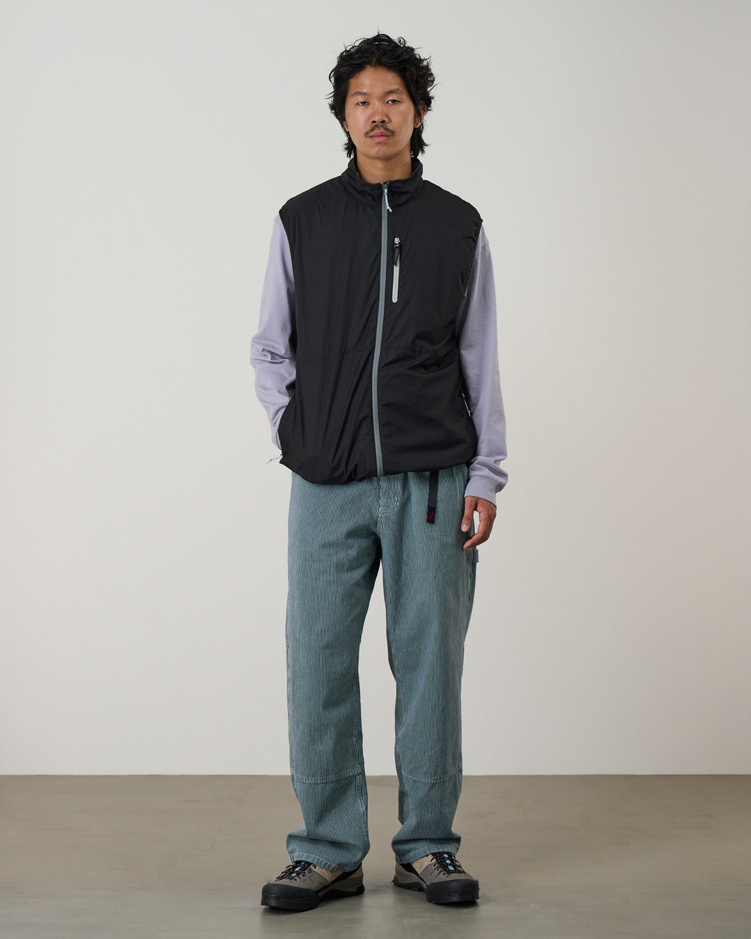 Overdyed Hickory Work Pant Navy