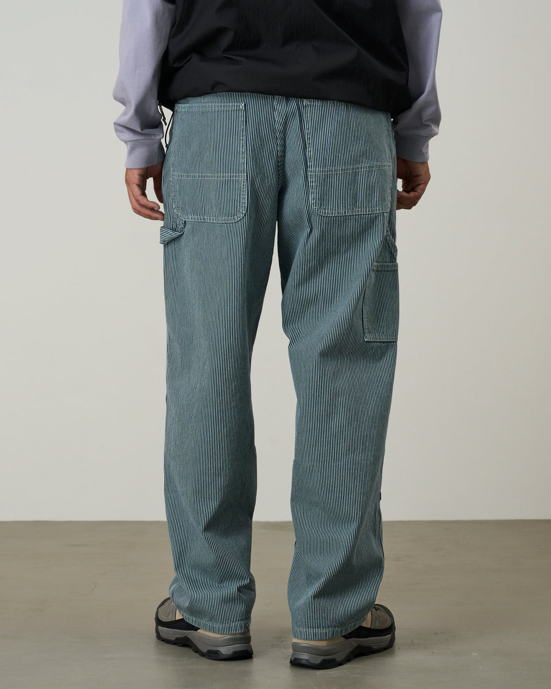 Overdyed Hickory Work Pant Navy