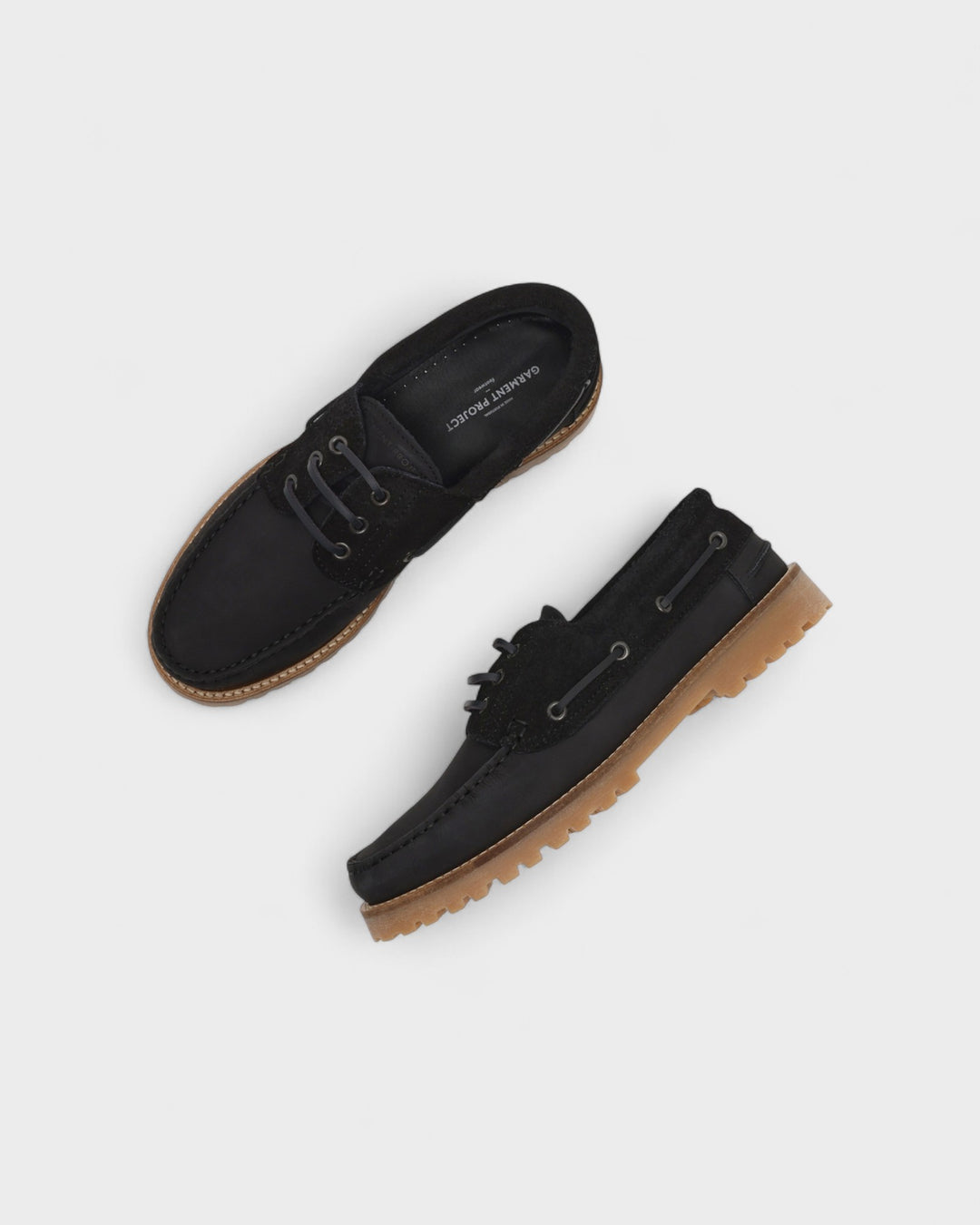 Ollie Boat Shoe Black Nubuck