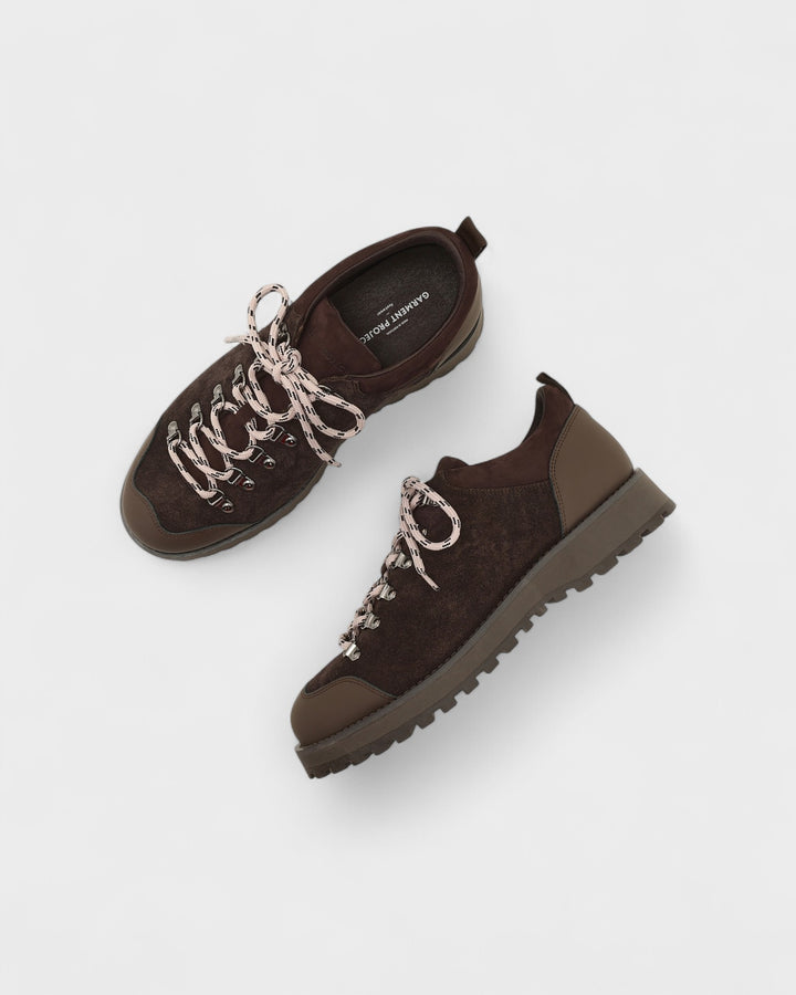 Dune Low Brown Suede
