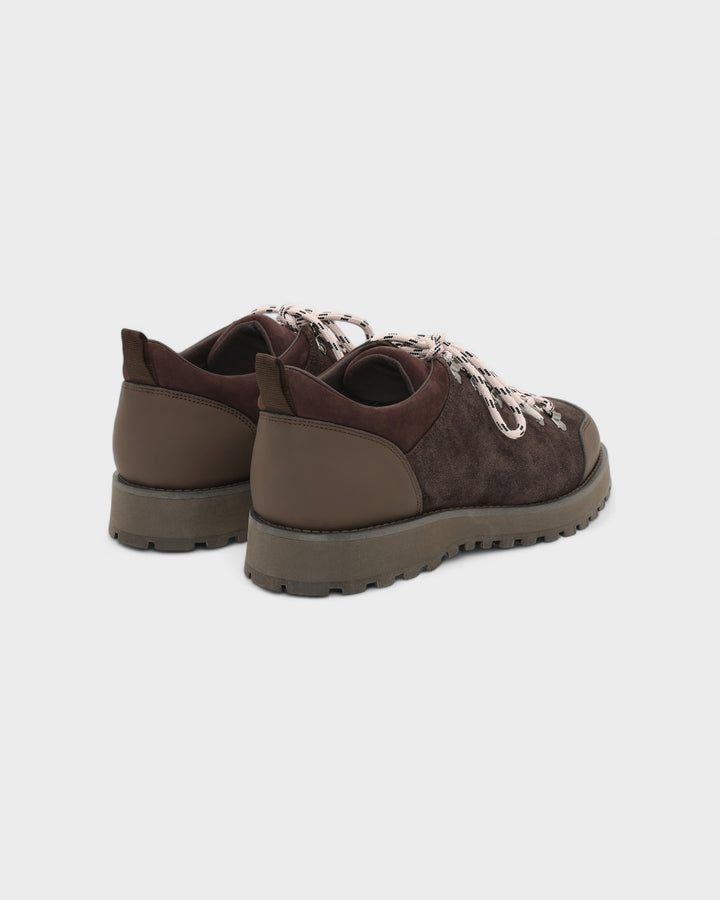 Dune Low Brown Suede