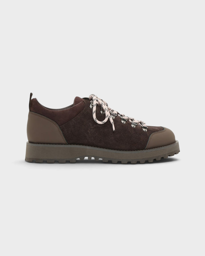 Dune Low Brown Suede