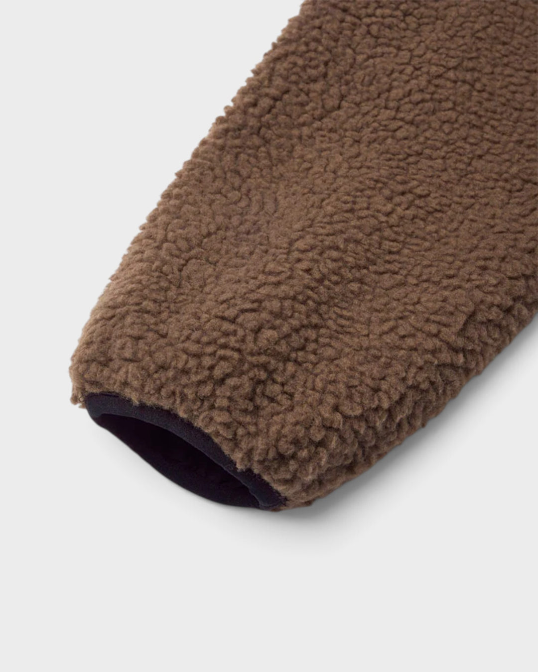 Gramicci Reversible Sherpa Jacket Dark Brown/Black - vue 5