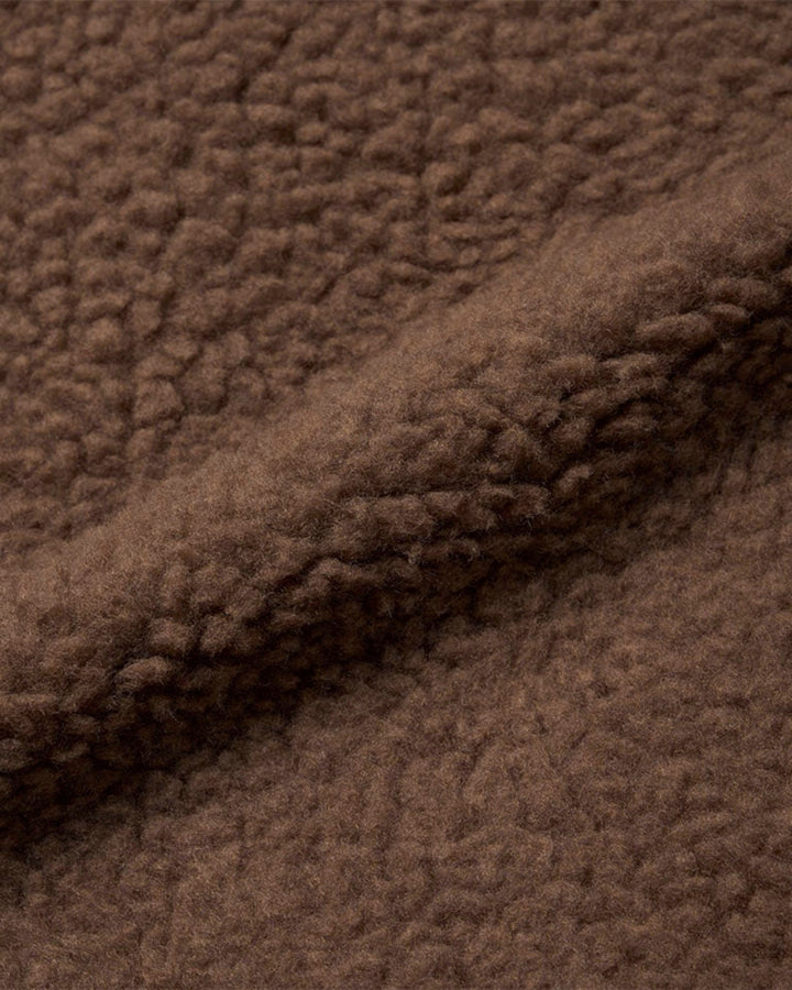 Gramicci Reversible Sherpa Jacket Dark Brown/Black - vue 7