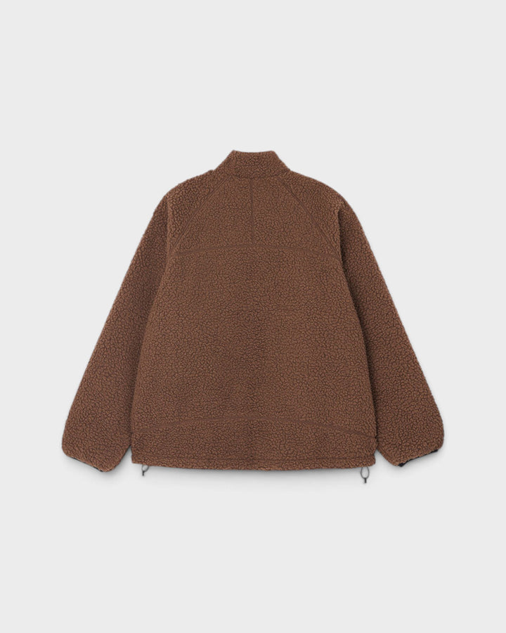 Gramicci Reversible Sherpa Jacket Dark Brown/Black - vue 2