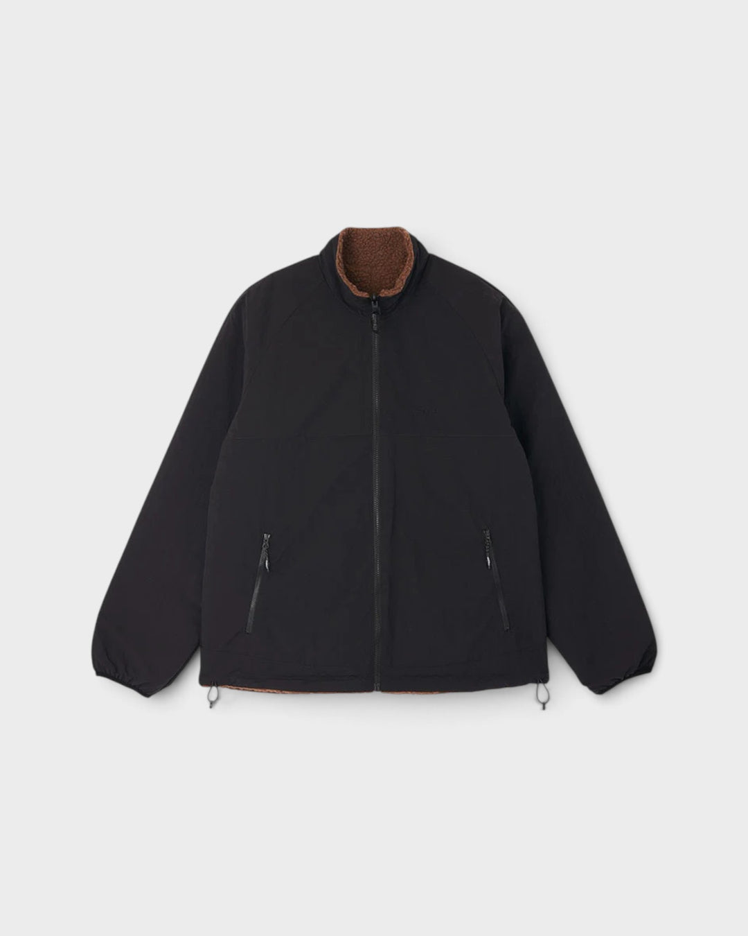 Gramicci Reversible Sherpa Jacket Dark Brown/Black - vue 3