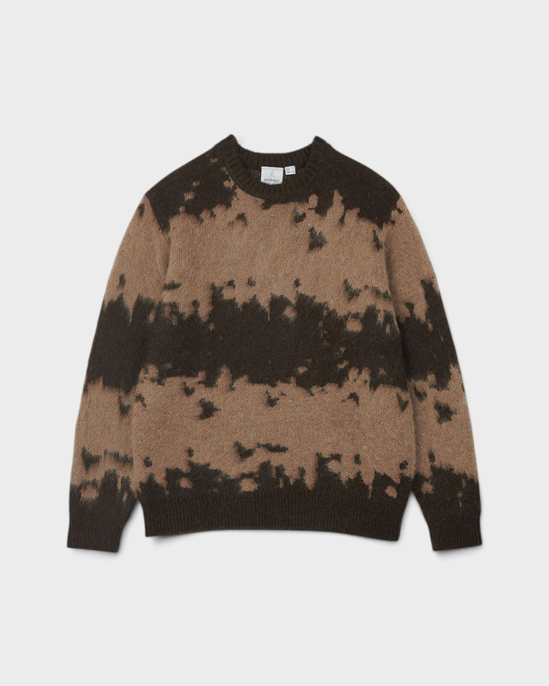 Gramicci Mohair Splatter Sweater Taupe Splatter - vue 1