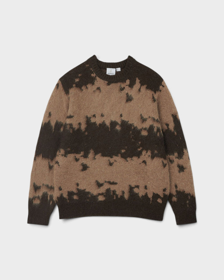 Gramicci Mohair Splatter Sweater Taupe Splatter - vue 1