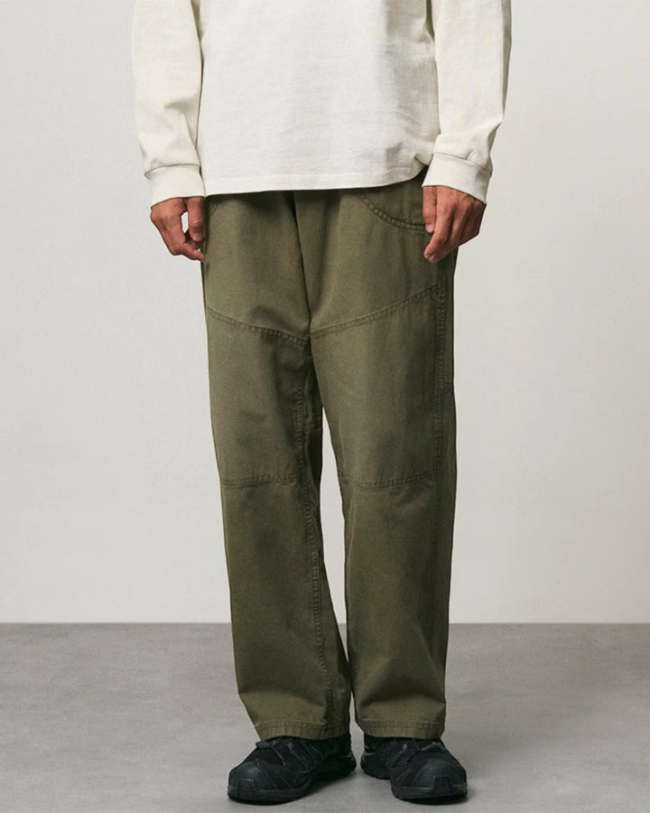 Gramicci Hemp Canvas Double Knee Pant Burnt Olive Pigment - vue 2