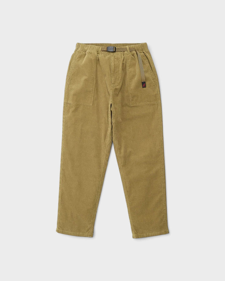 Gramicci Corduroy Loose Tapered Ridge Pant Tan - vue 1