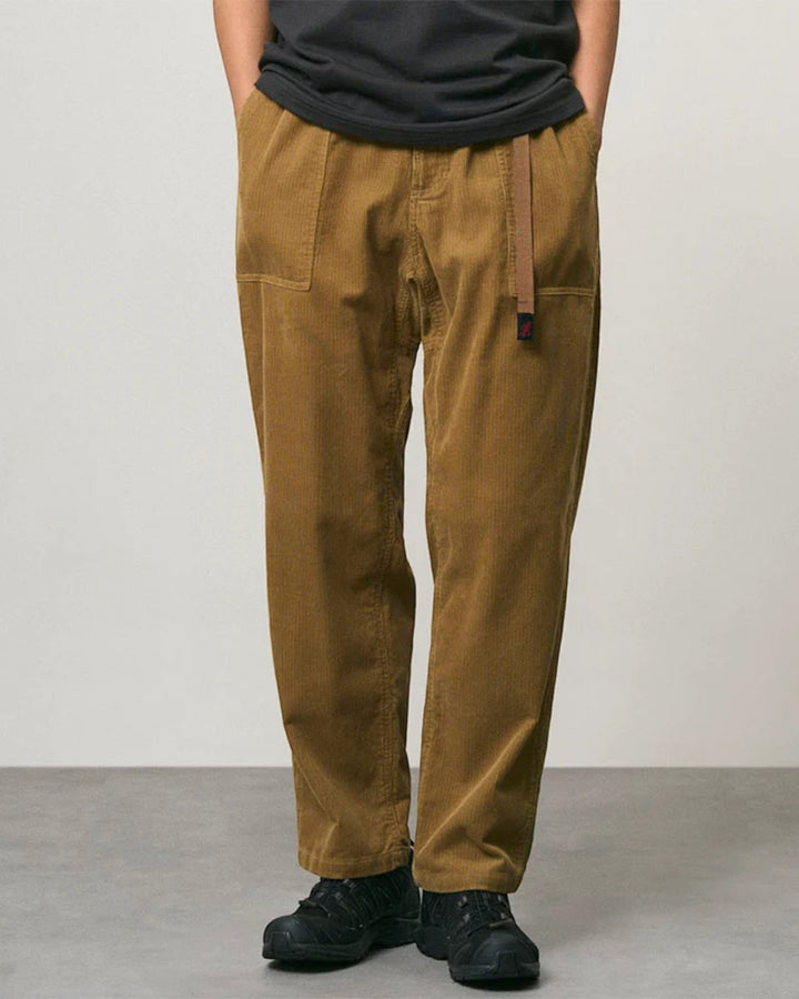 Gramicci Corduroy Loose Tapered Ridge Pant Tan - vue 2