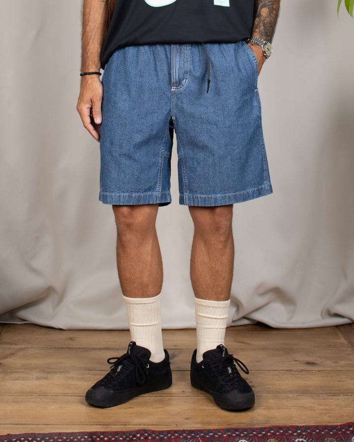 Japanese Chambray Short Blue