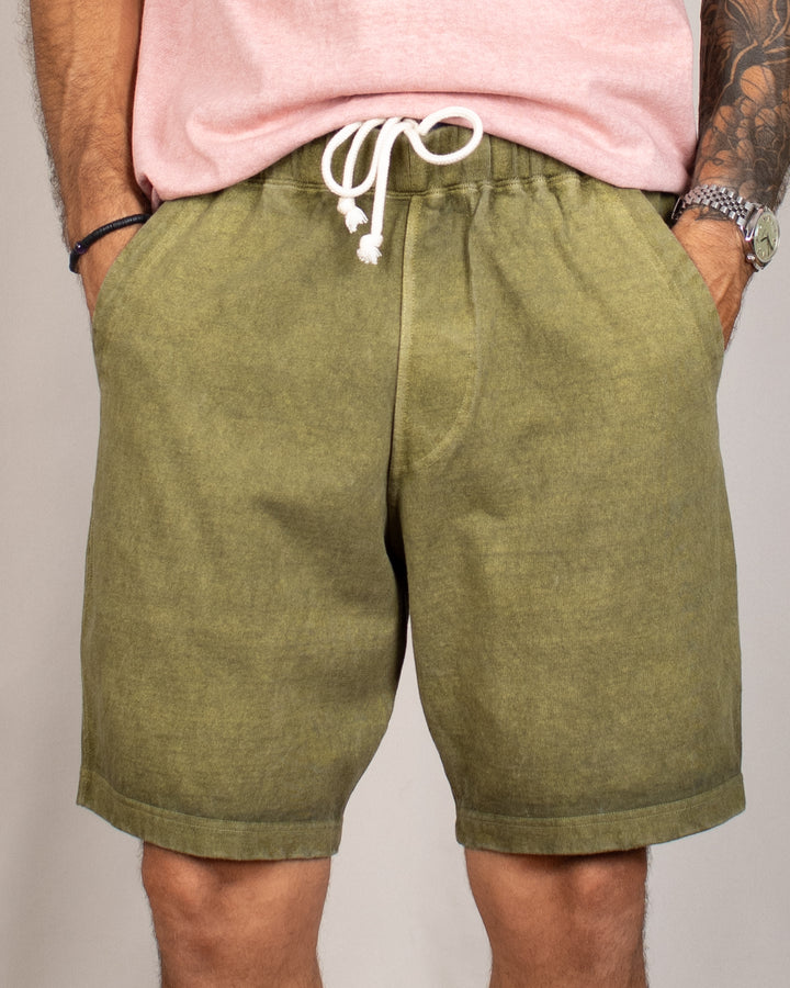 Travel Shorts Heavy Coton P-Sage