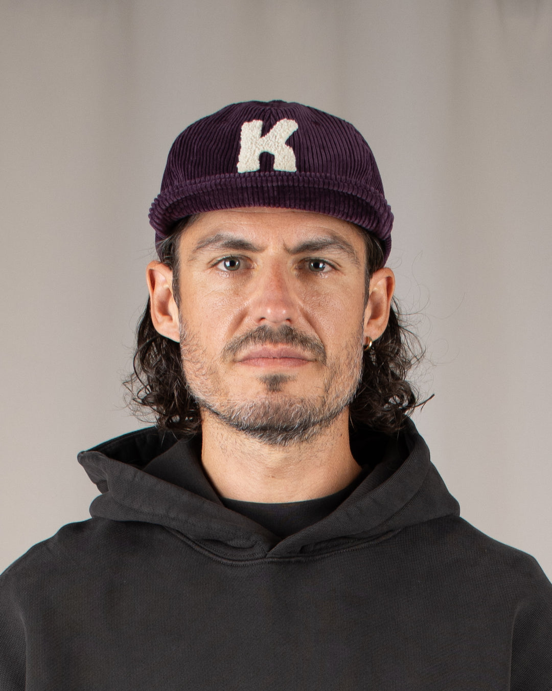 Corduroy Logo Cap Purple