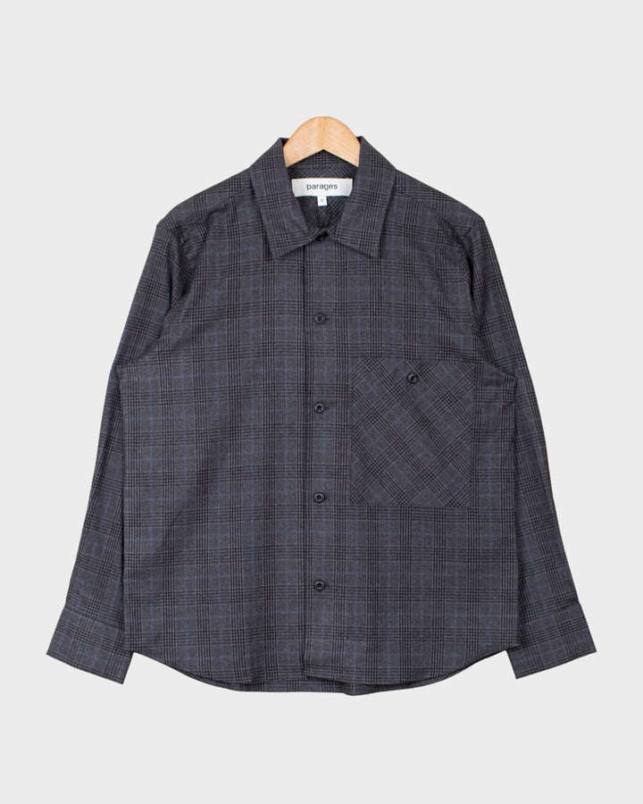 Lisburn Overshirt Dark/Grey Checks