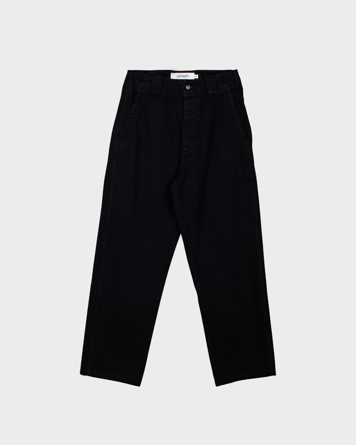 Dad Denim Pants Black