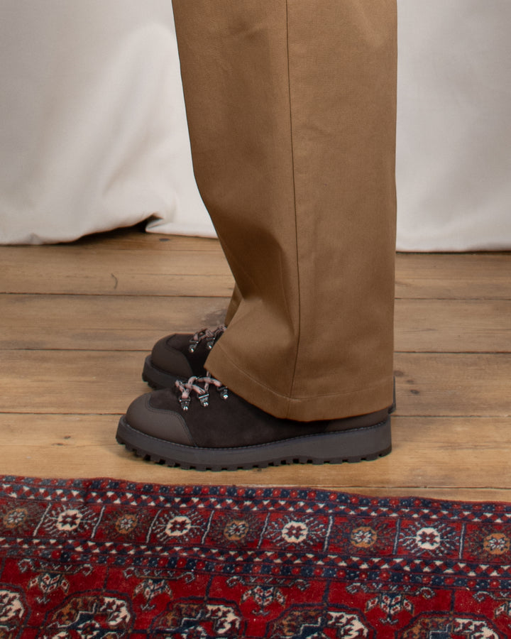 Dune Low Brown Suede