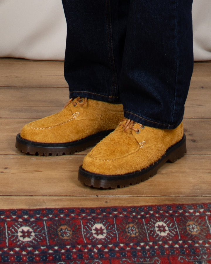 Pete Moc Toe Honey Hairy Suede
