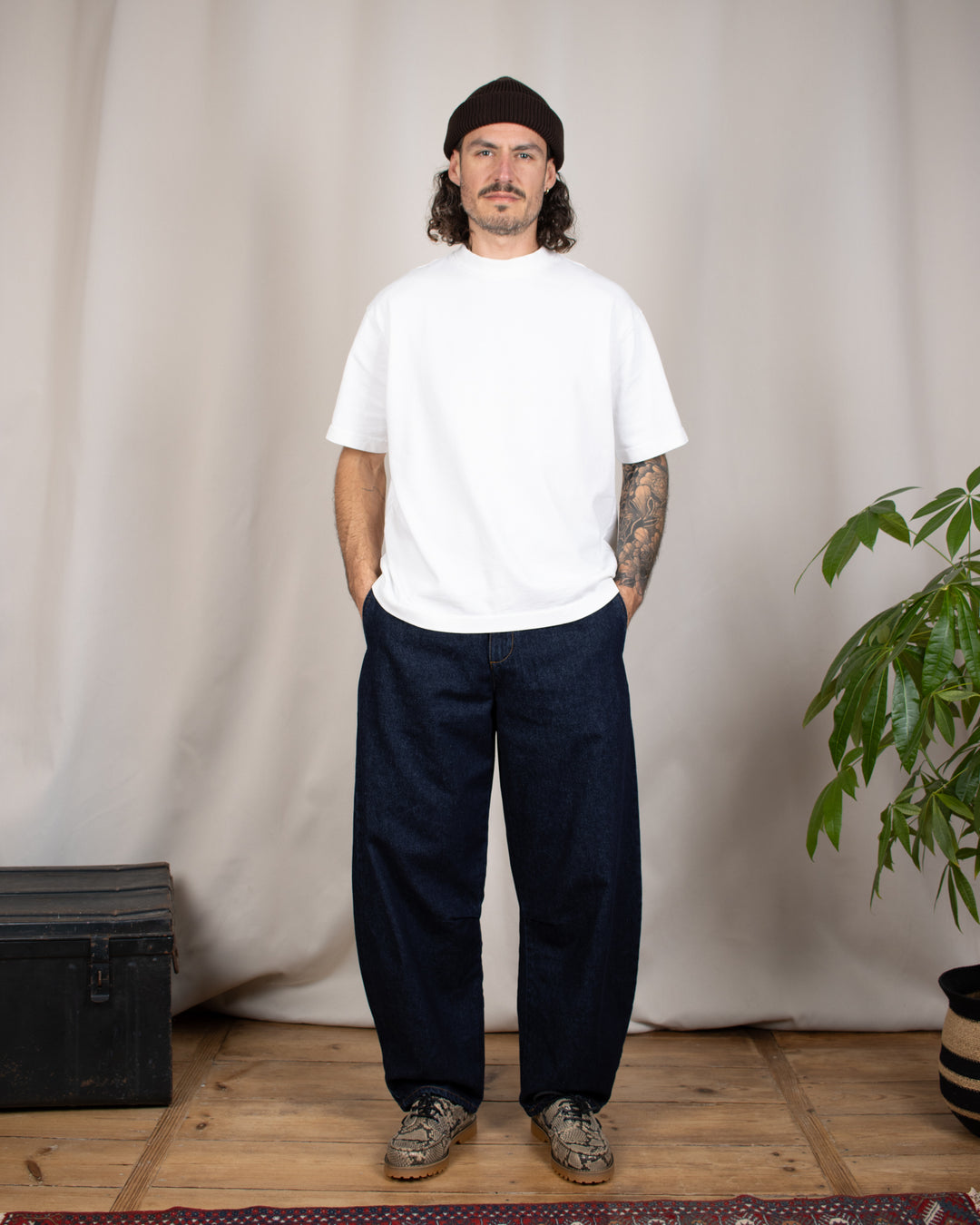 Balloon Jeans Blu Raw