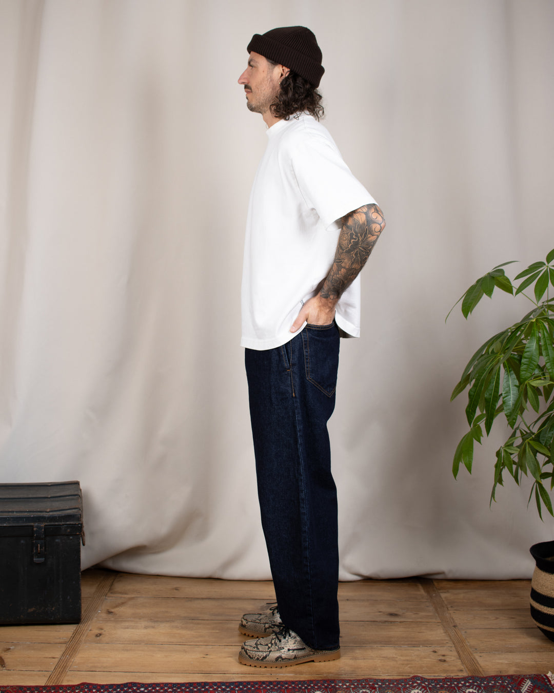 Balloon Jeans Blu Raw