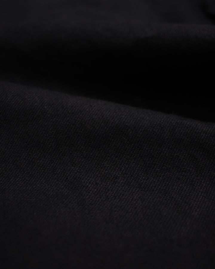 Denim01 Loose Tapered Jeans Washi Black