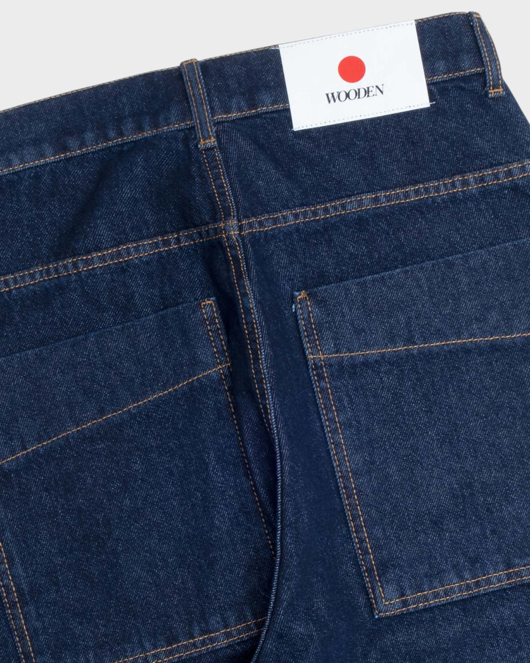 Japan Square Pocket Jeans Blu