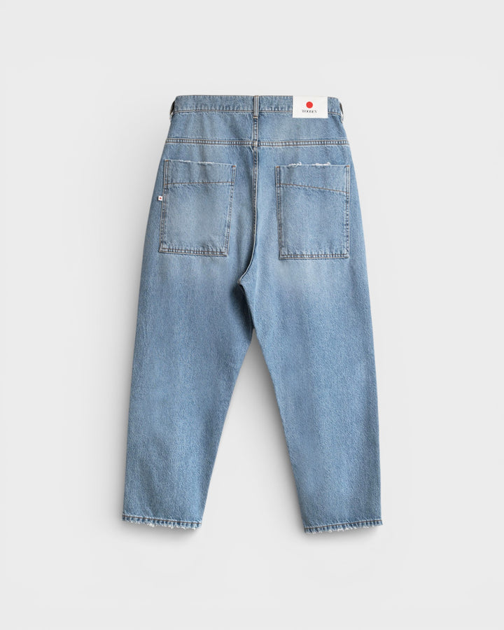 Japan Square Pocket Jeans Cloud Wash