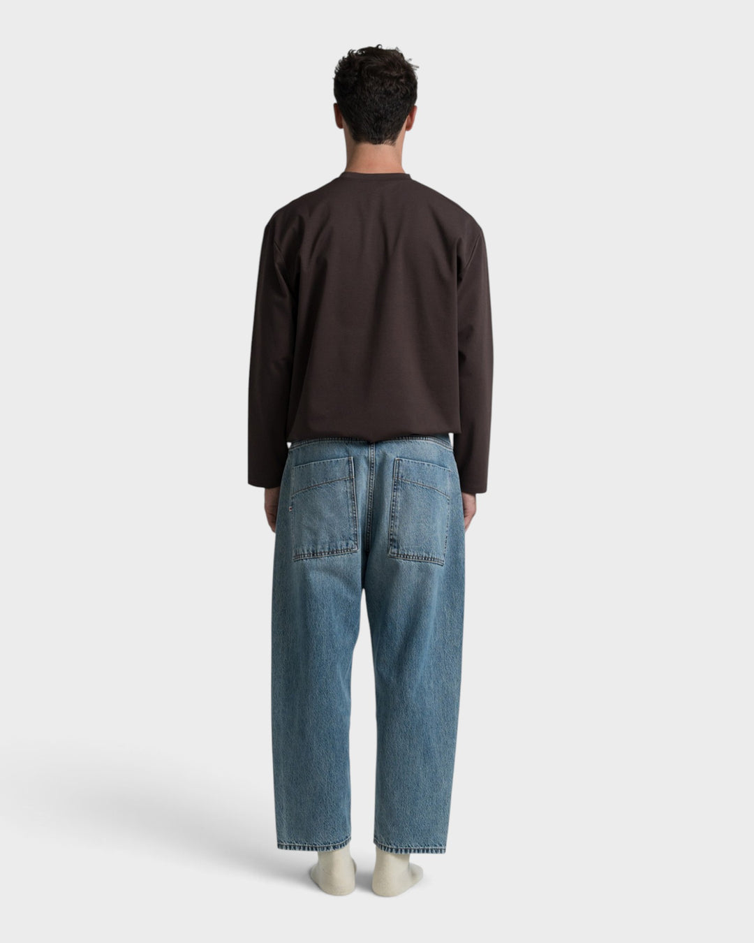 Japan Square Pocket Jeans Marble Ice