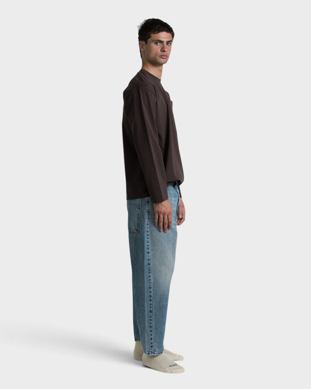 Japan Square Pocket Jeans Marble Ice