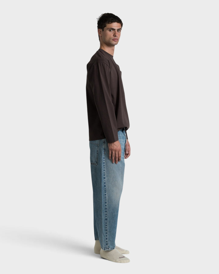 Japan Square Pocket Jeans Marble Ice