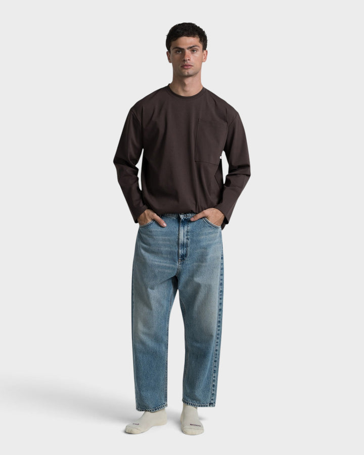 Japan Square Pocket Jeans Marble Ice