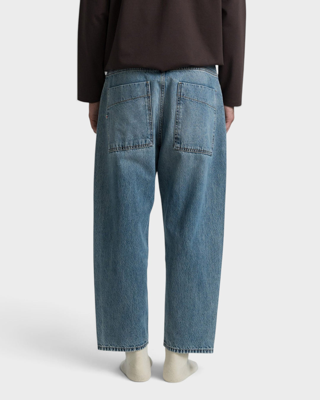 Japan Square Pocket Jeans Marble Ice