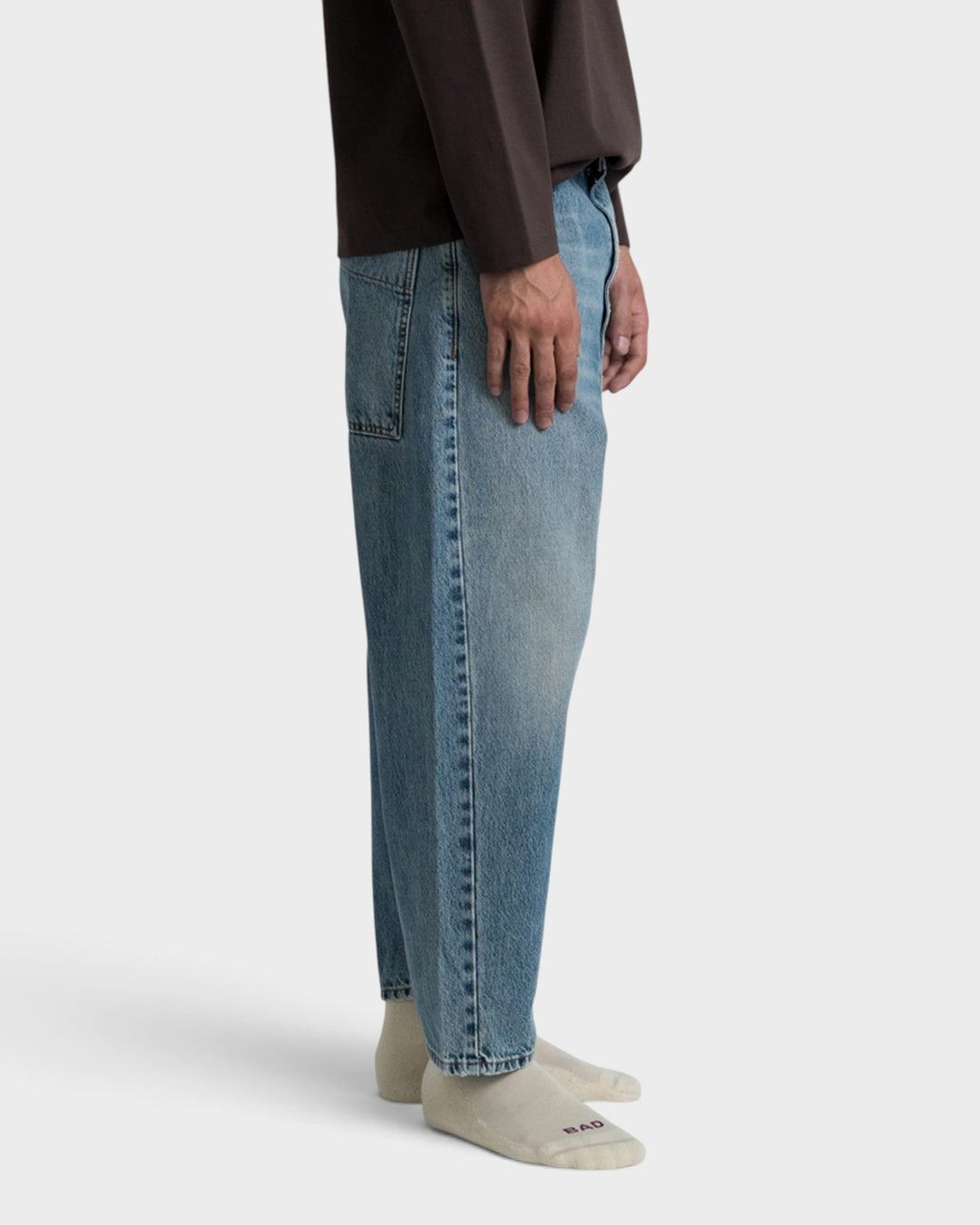 Japan Square Pocket Jeans Marble Ice