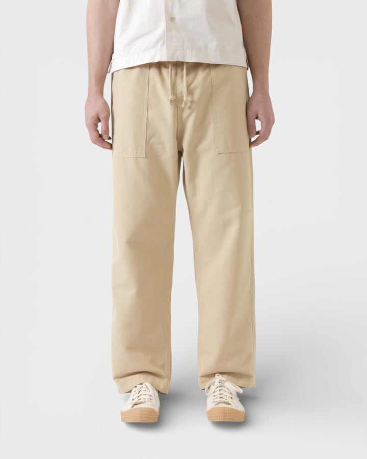 Canvas Chef Pants Pale Khaki