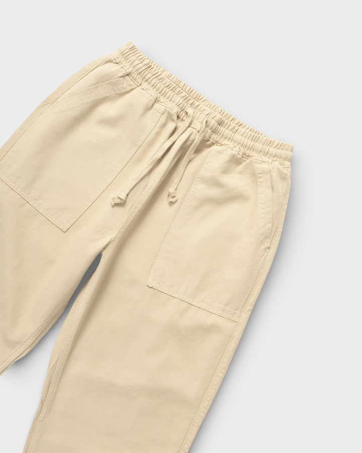 Canvas Chef Pants Pale Khaki