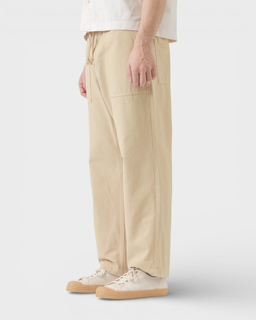 Canvas Chef Pants Pale Khaki