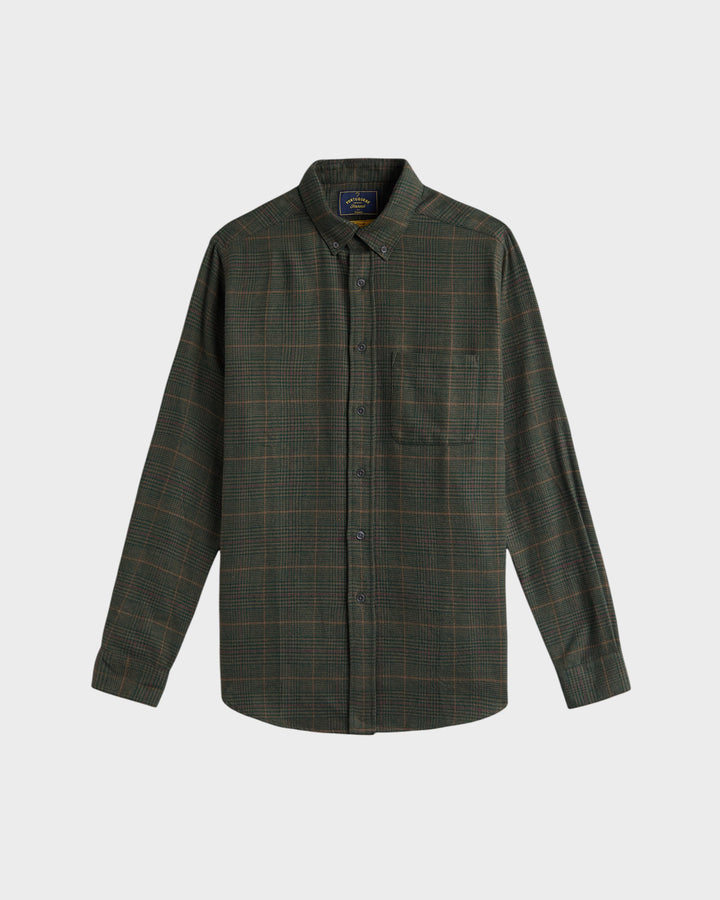 Lake Flannel Shirt Green