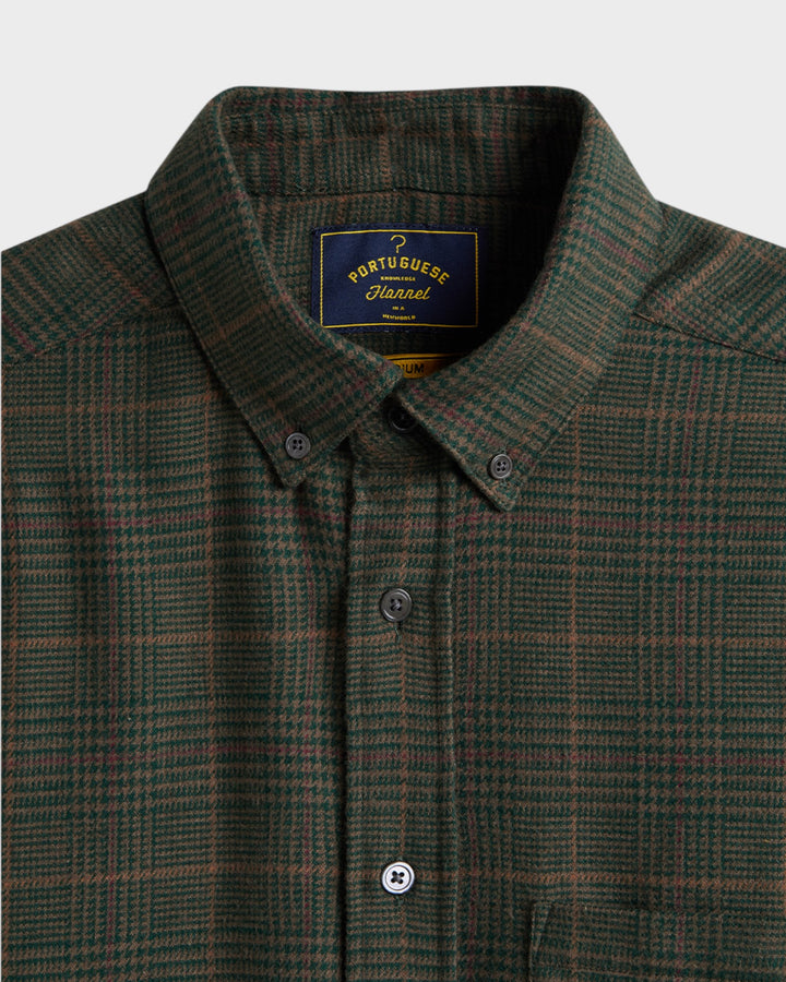 Lake Flannel Shirt Green