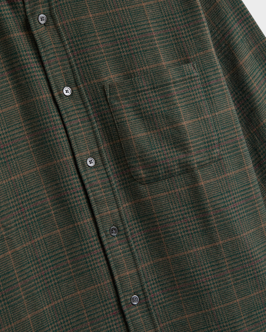 Lake Flannel Shirt Green