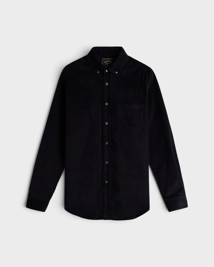 Lobo Corduroy Shirt Black