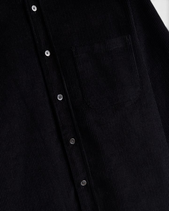Lobo Corduroy Shirt Black